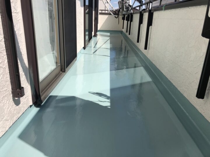 ウレタン防水上塗り(仕上り)