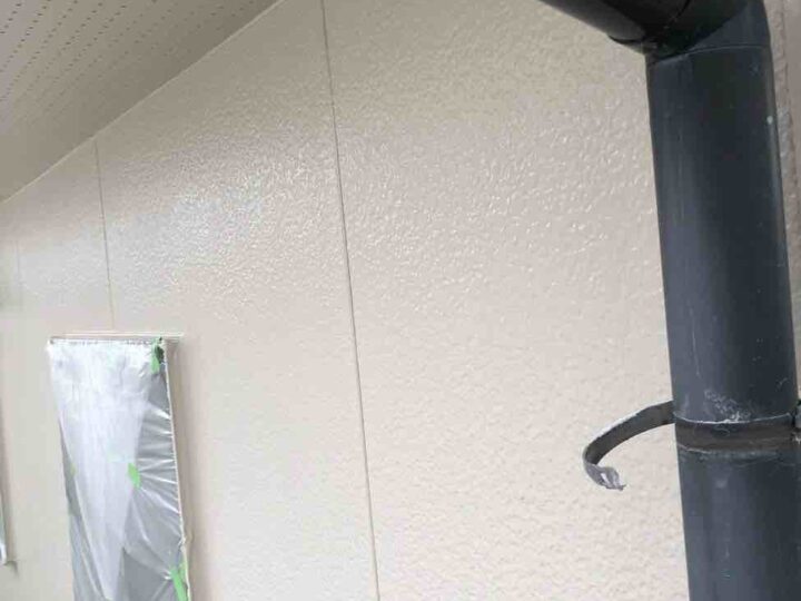 外壁 上塗り 完了