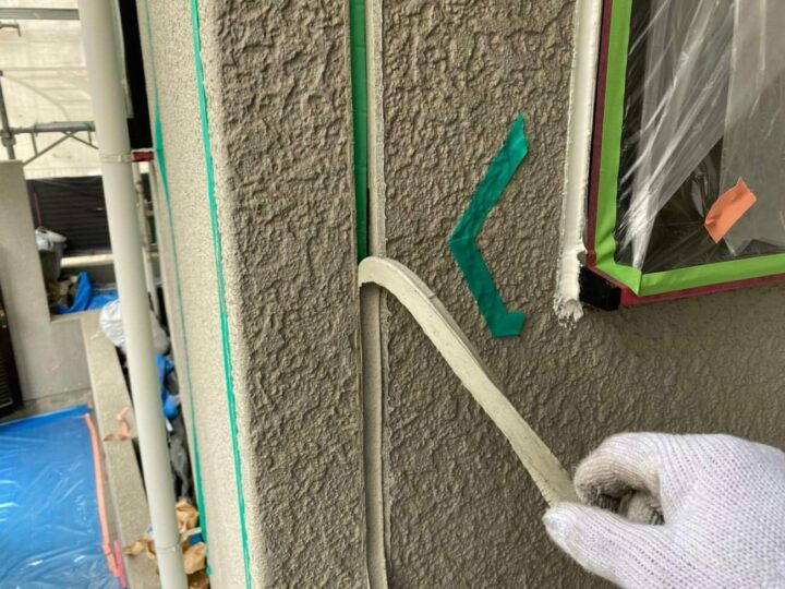 既設撤去・目地シーリング