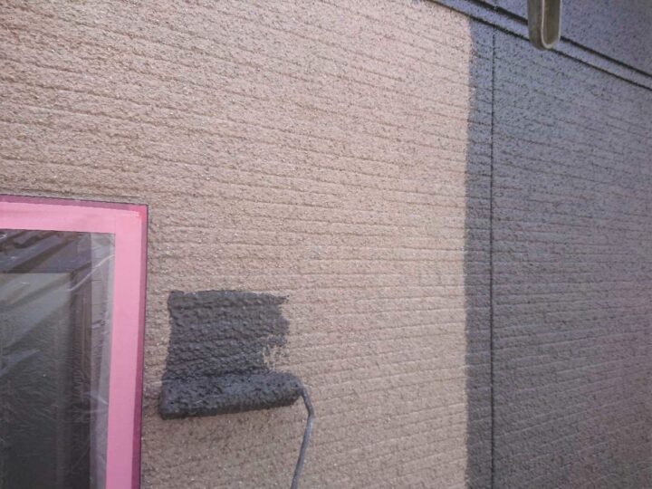 外壁塗装 中塗り