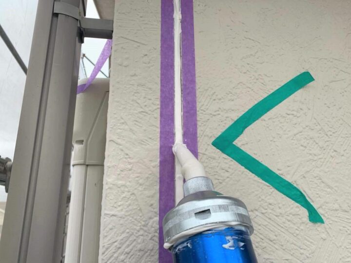 材料充填(目地シーリング)