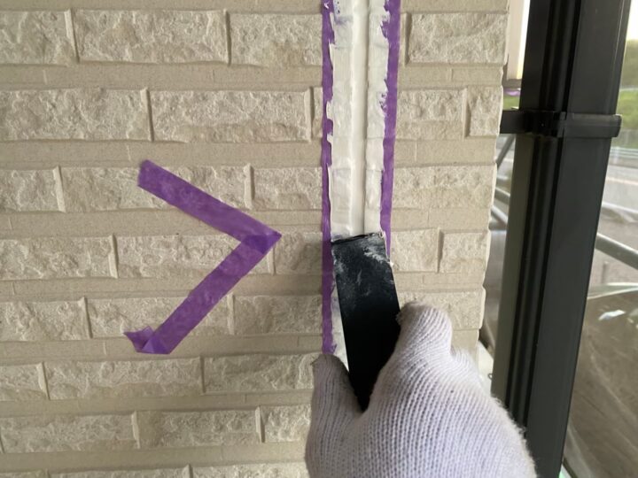 ヘラ押さえ仕上げ