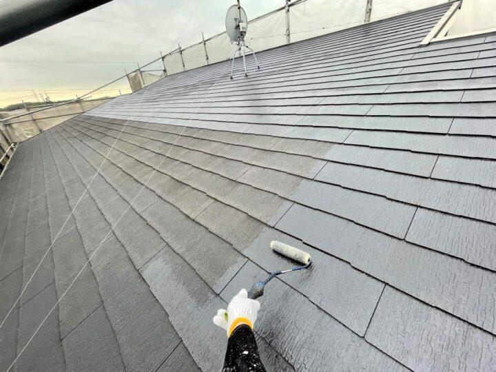 屋根塗装 下塗り