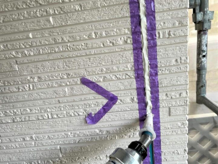 材料充填(目地シーリング)