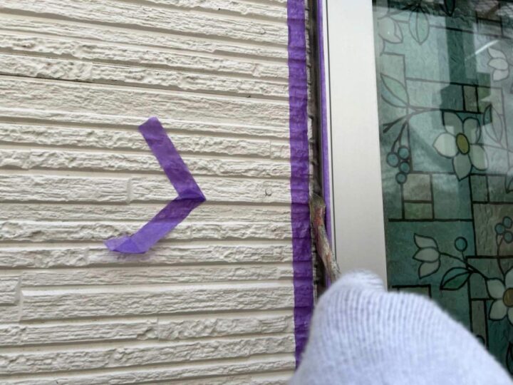 プライマー塗布(サッシシーリング)