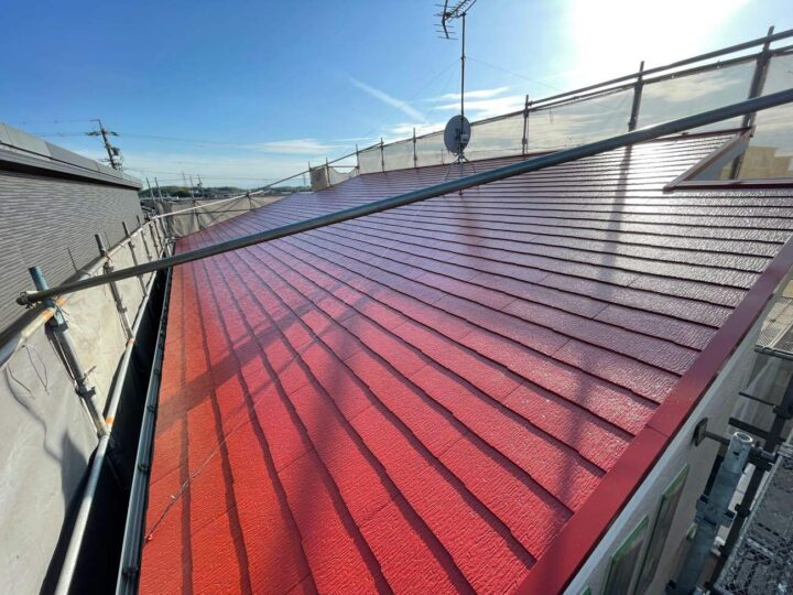 屋根塗装 施工後