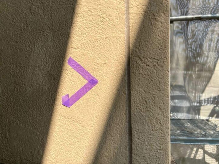 外壁 目地シーリング(施工前)