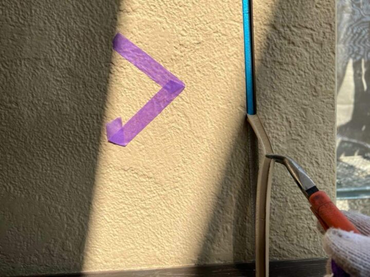 外壁 目地シーリング(既設撤去)