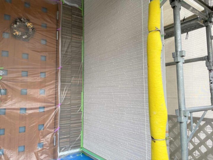 外壁塗装 下塗り完了