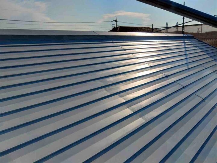 屋根塗装 下塗り 完了