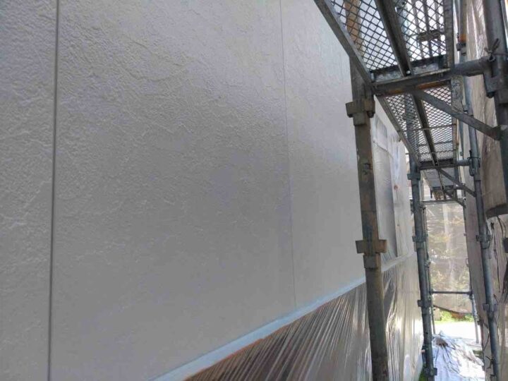 外壁塗装 上塗り 完了