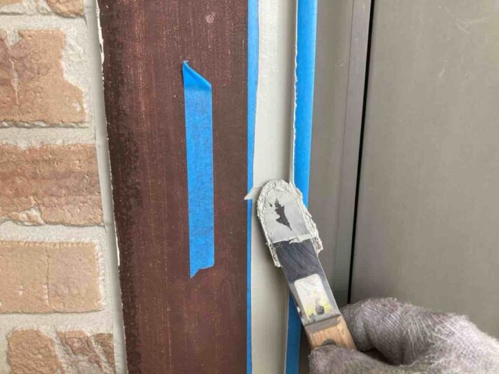 サッシ廻りシーリング(ヘラ仕上げ)