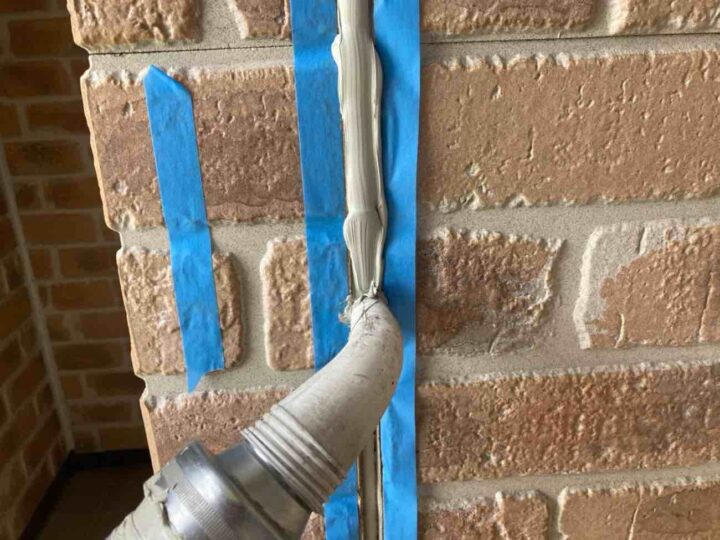 外壁 目地シーリング(材料充填)