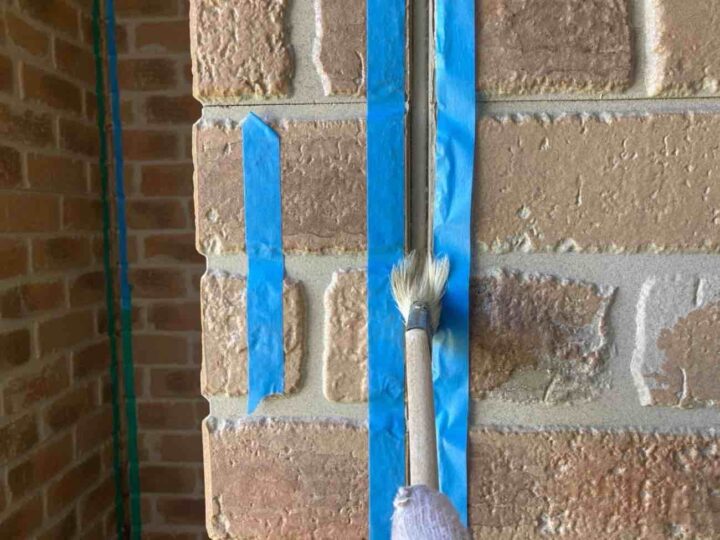 外壁 目地シーリング(プライマー塗布)