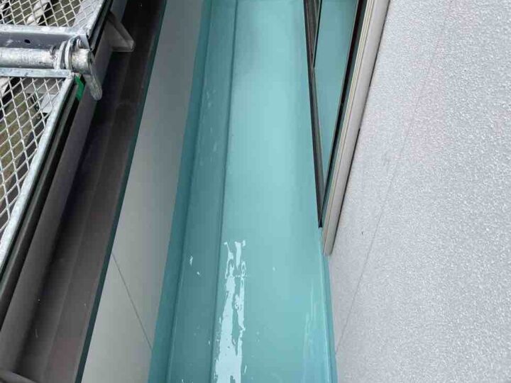 ベランダ防水 ウレタン2回目
