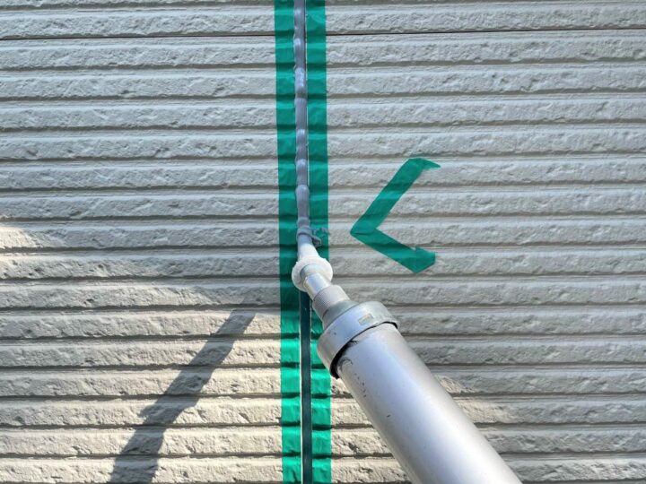 外壁 目地シーリング(材料充填)