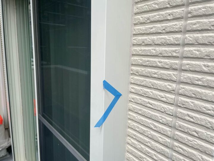 サッシ廻りシーリング (施工前)