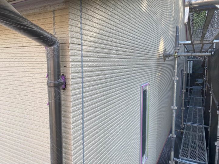 外壁塗装 下塗り 施工後