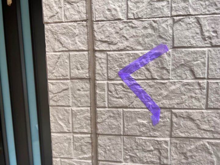 外壁 目地シーリング(施工前)