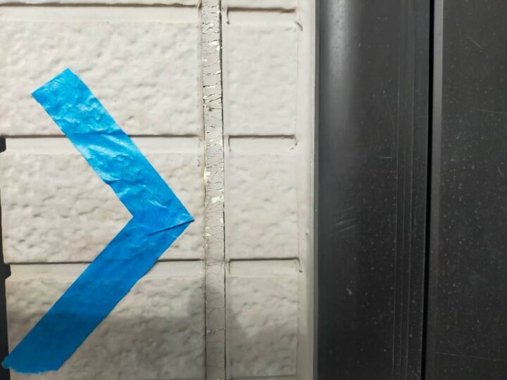 外壁 目地シーリング(施工前)