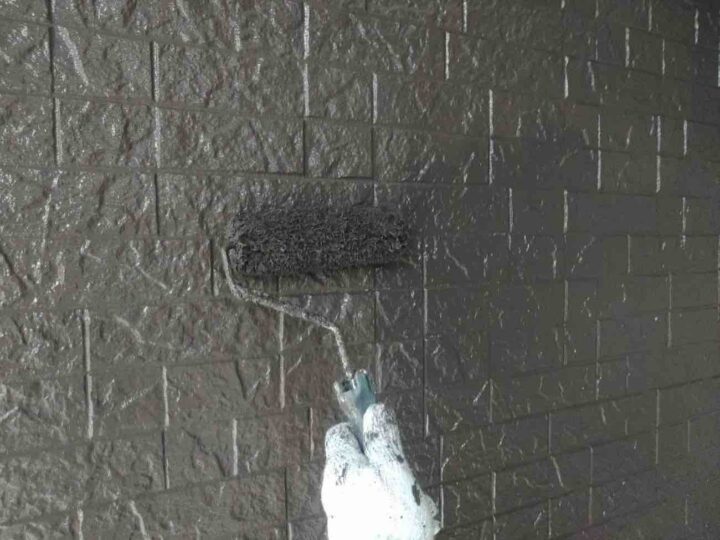 外壁塗装 上塗り