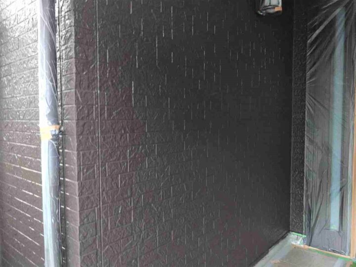 外壁塗装 上塗り 施工後