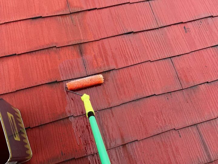 屋根塗装 下塗り