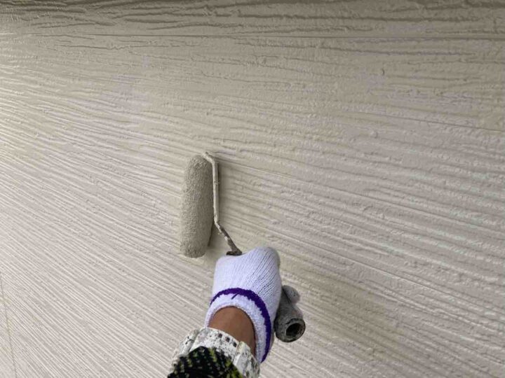 外壁塗装 上塗り