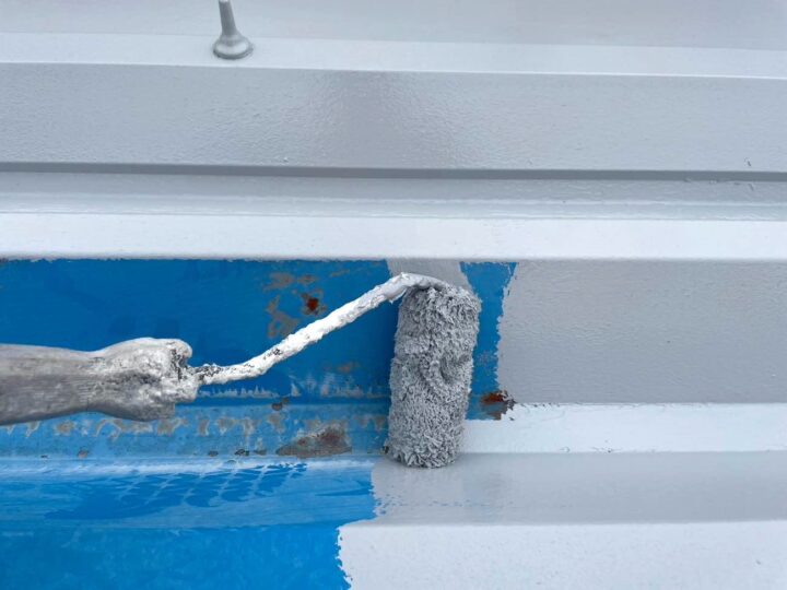 屋根塗装 下塗り