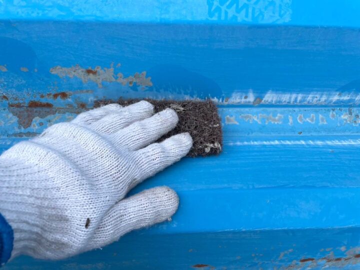 屋根塗装 ケレン作業