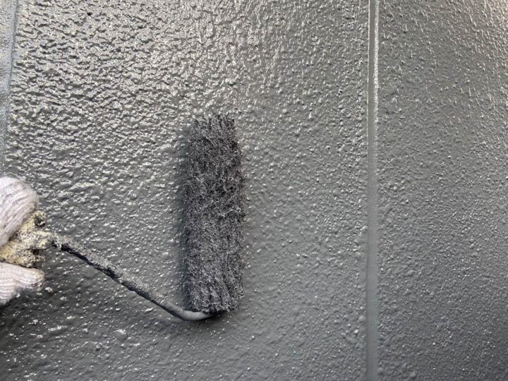 外壁塗装 上塗り