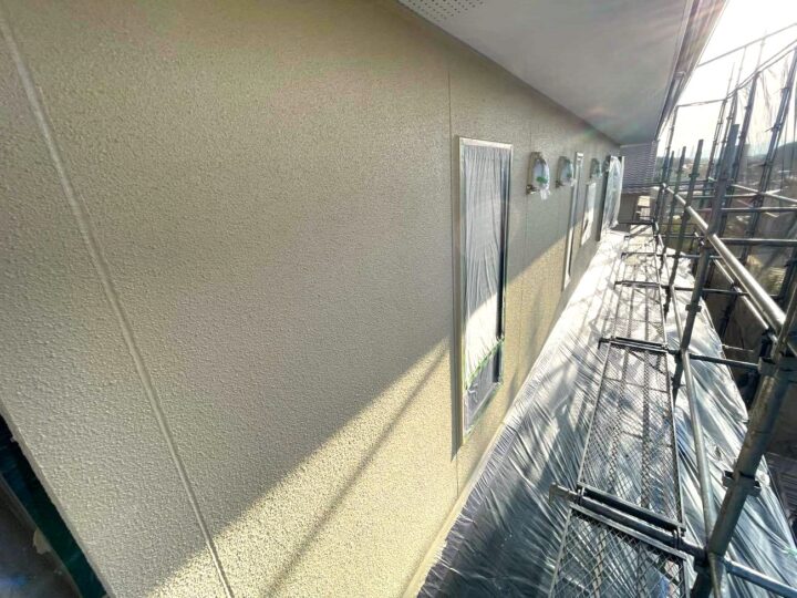 外壁塗装 2F施工後