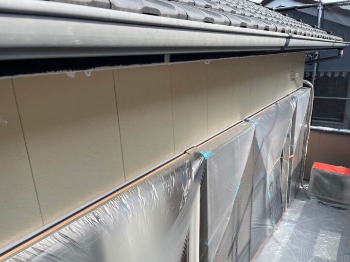 外壁塗装 下塗り 施工後