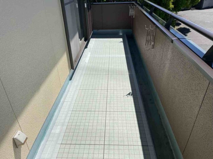 ベランダ防水 防水シート張り
