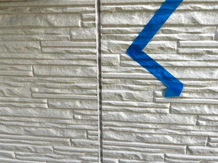 外壁 目地シーリング(施工前)