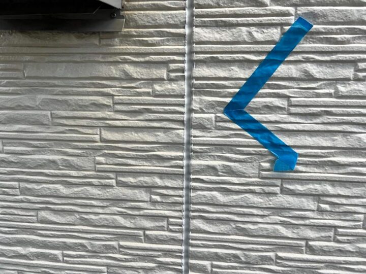 外壁 目地シーリング 施工後