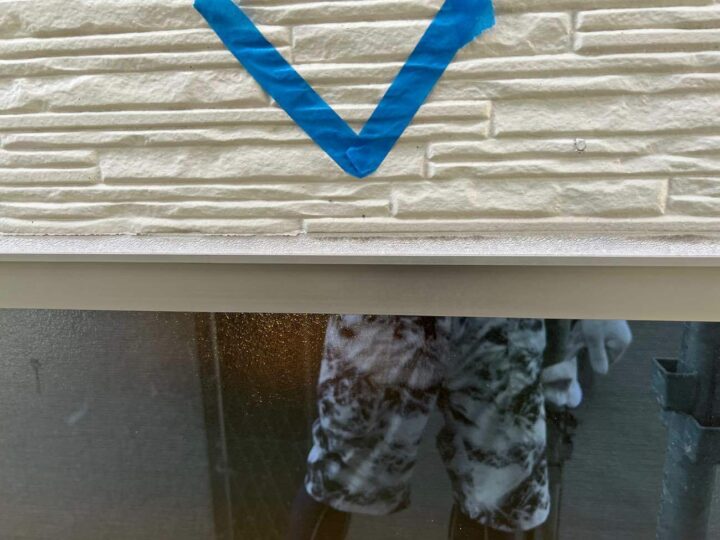 サッシ廻りシーリング (施工前)