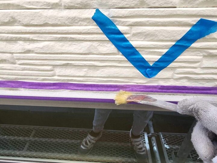 サッシ廻りシーリング (プライマー塗布)