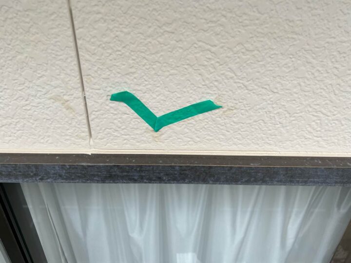 サッシ廻りシーリング (施工前)