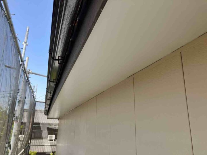 軒天 施工前
