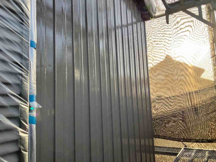 トタン壁 施工後
