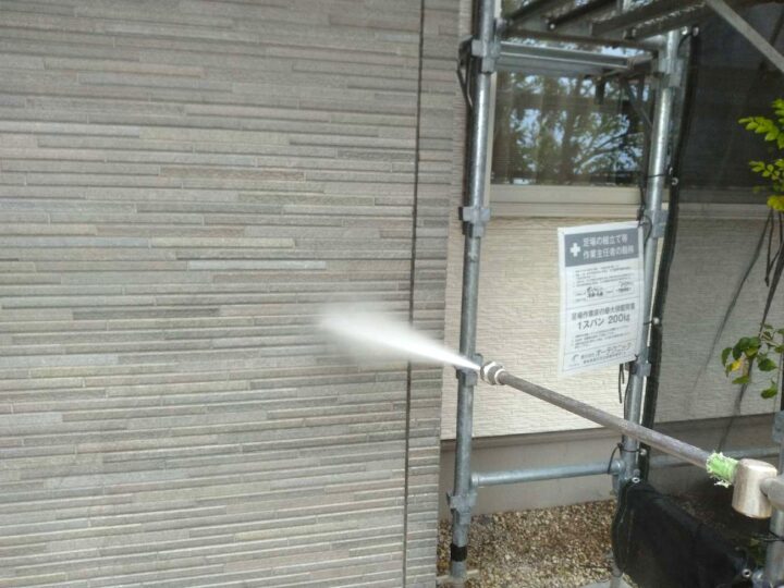 外壁 高圧洗浄