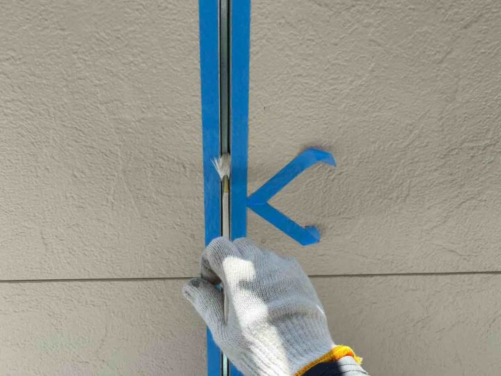 外壁 目地シーリング(プライマー塗布)