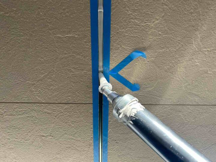 外壁 目地シーリング(材料充填)