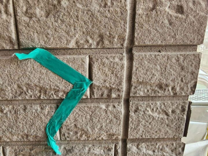 外壁 目地シーリング(施工前)