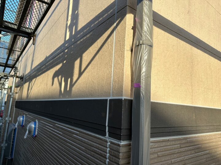 外壁塗装 下塗り 施工後