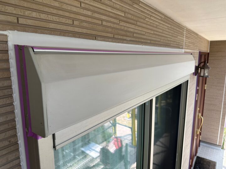 シャッターボックス 施工前