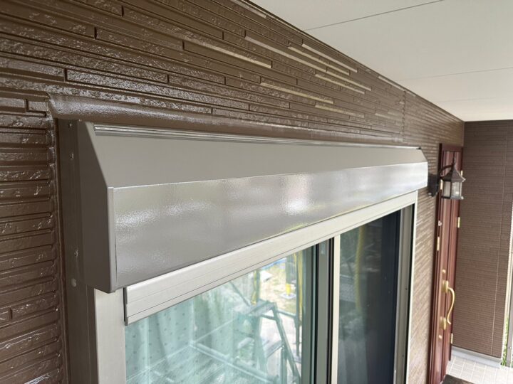 シャッターボックス 施工後