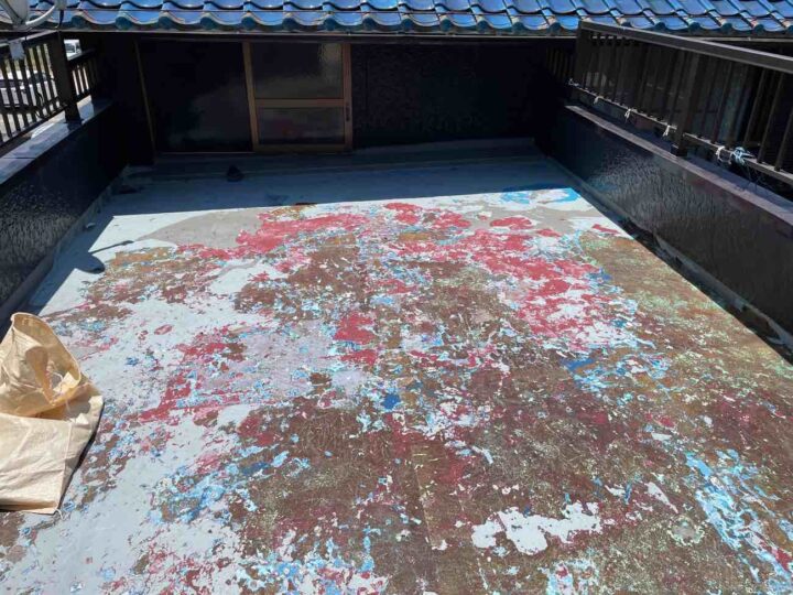 ベランダ 施工前