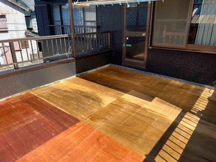 ベランダ プライマー 下塗り